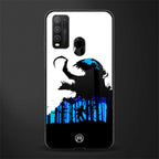 venom minimalistic glass case for vivo y50 image