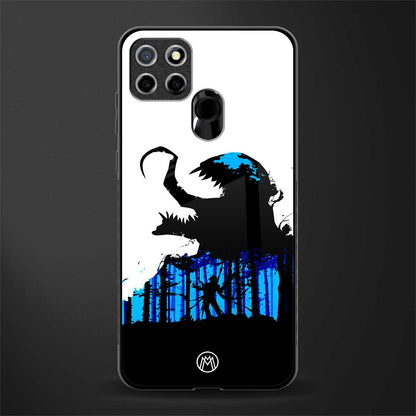 venom minimalistic glass case for realme narzo 30a image