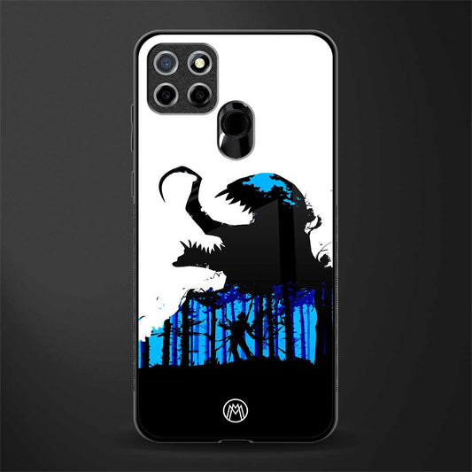 venom minimalistic glass case for realme narzo 30a image