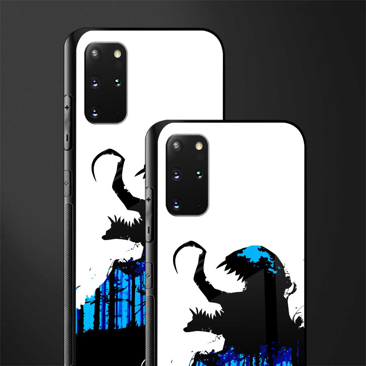 venom minimalistic glass case for samsung galaxy s20 plus image-2