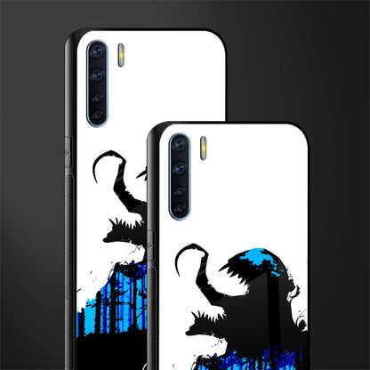 venom minimalistic glass case for oppo f15 image-2