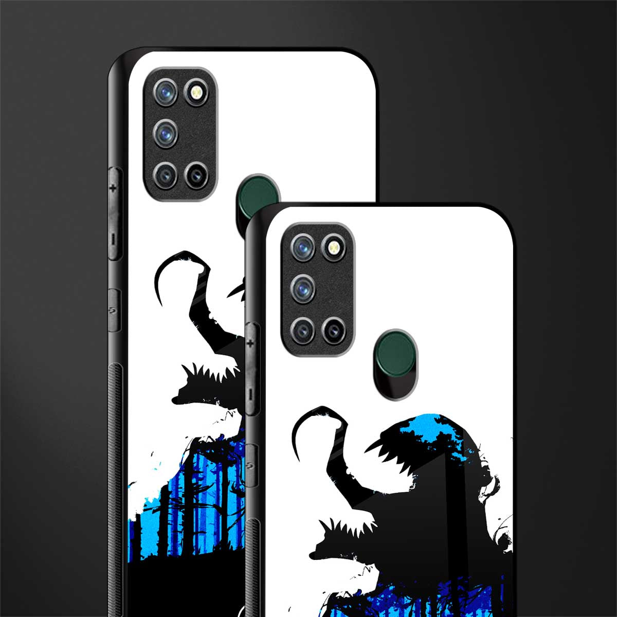 venom minimalistic glass case for realme 7i image-2