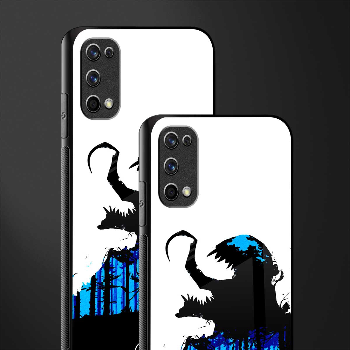 venom minimalistic glass case for realme 7 pro image-2
