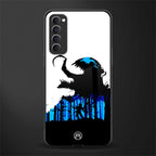 venom minimalistic glass case for oppo reno 4 pro image