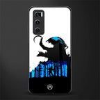 venom minimalistic glass case for vivo v20 se image