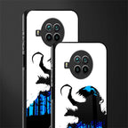 venom minimalistic glass case for mi 10i image-2
