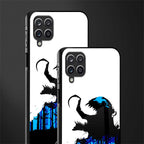 venom minimalistic glass case for samsung galaxy a12 image-2