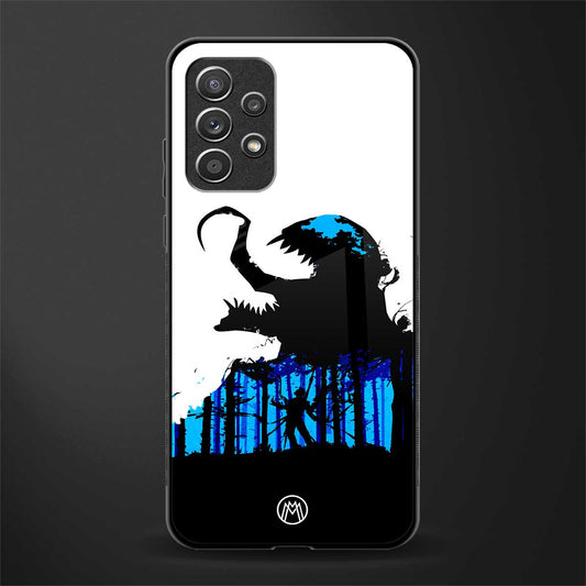 venom minimalistic glass case for samsung galaxy a32 4g image