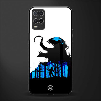 venom minimalistic glass case for oppo a54 image