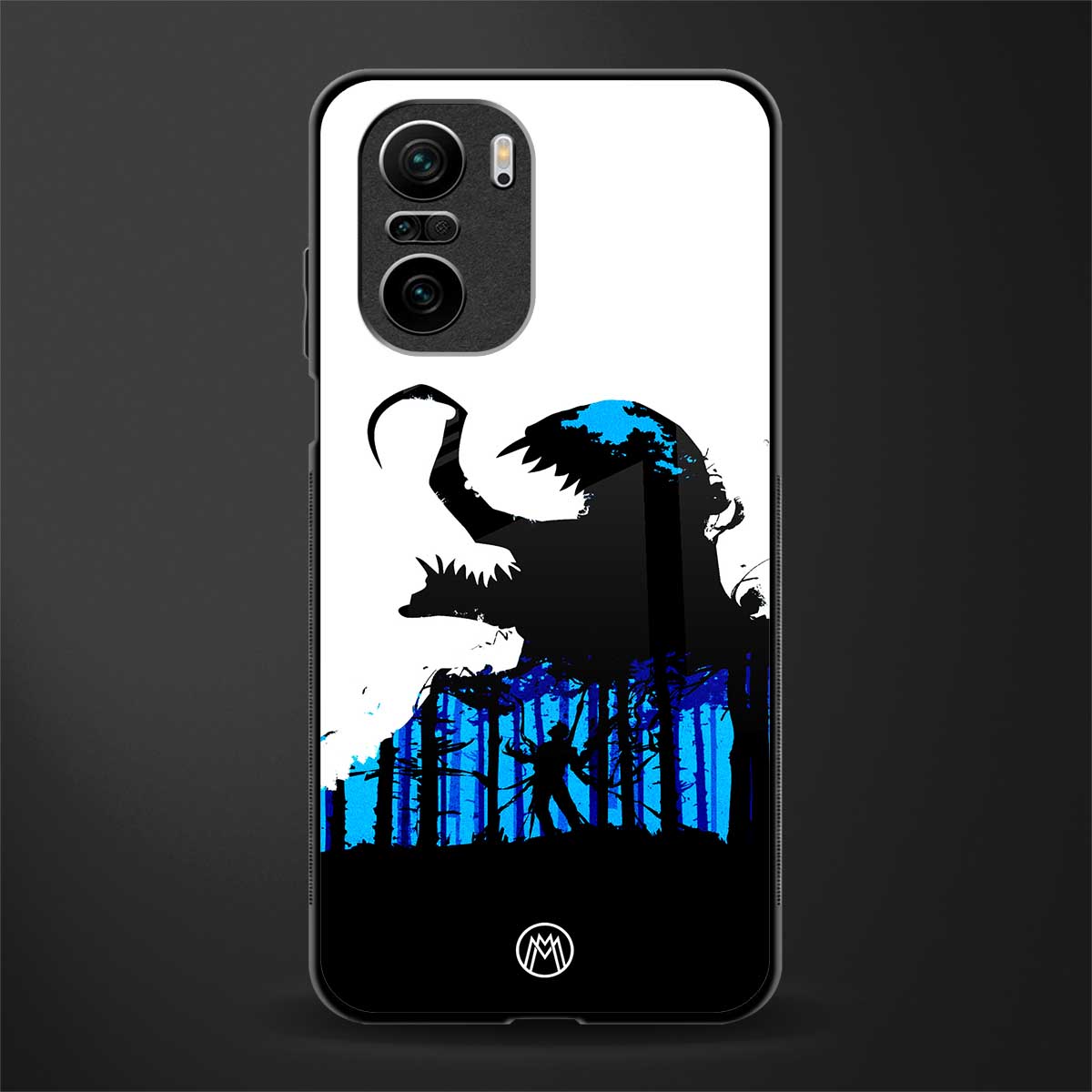 venom minimalistic glass case for mi 11x 5g image