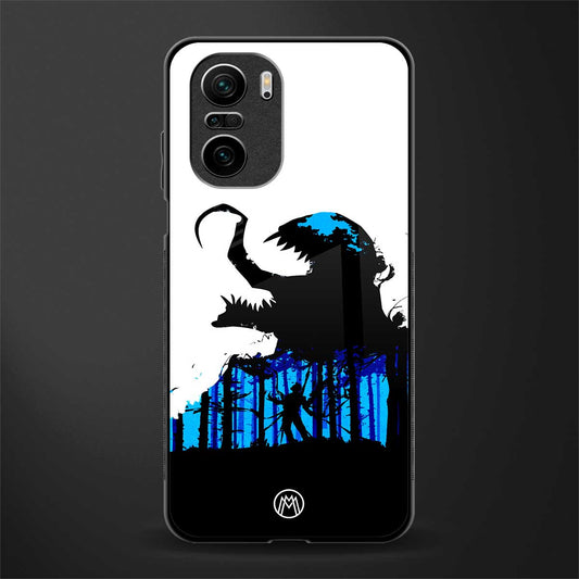venom minimalistic glass case for mi 11x 5g image