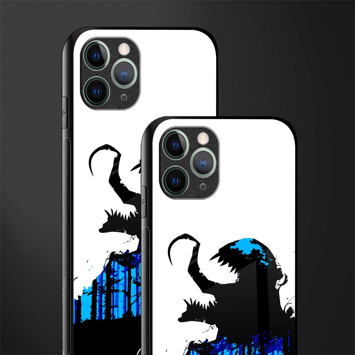 venom minimalistic glass case for iphone 11 pro max image-2