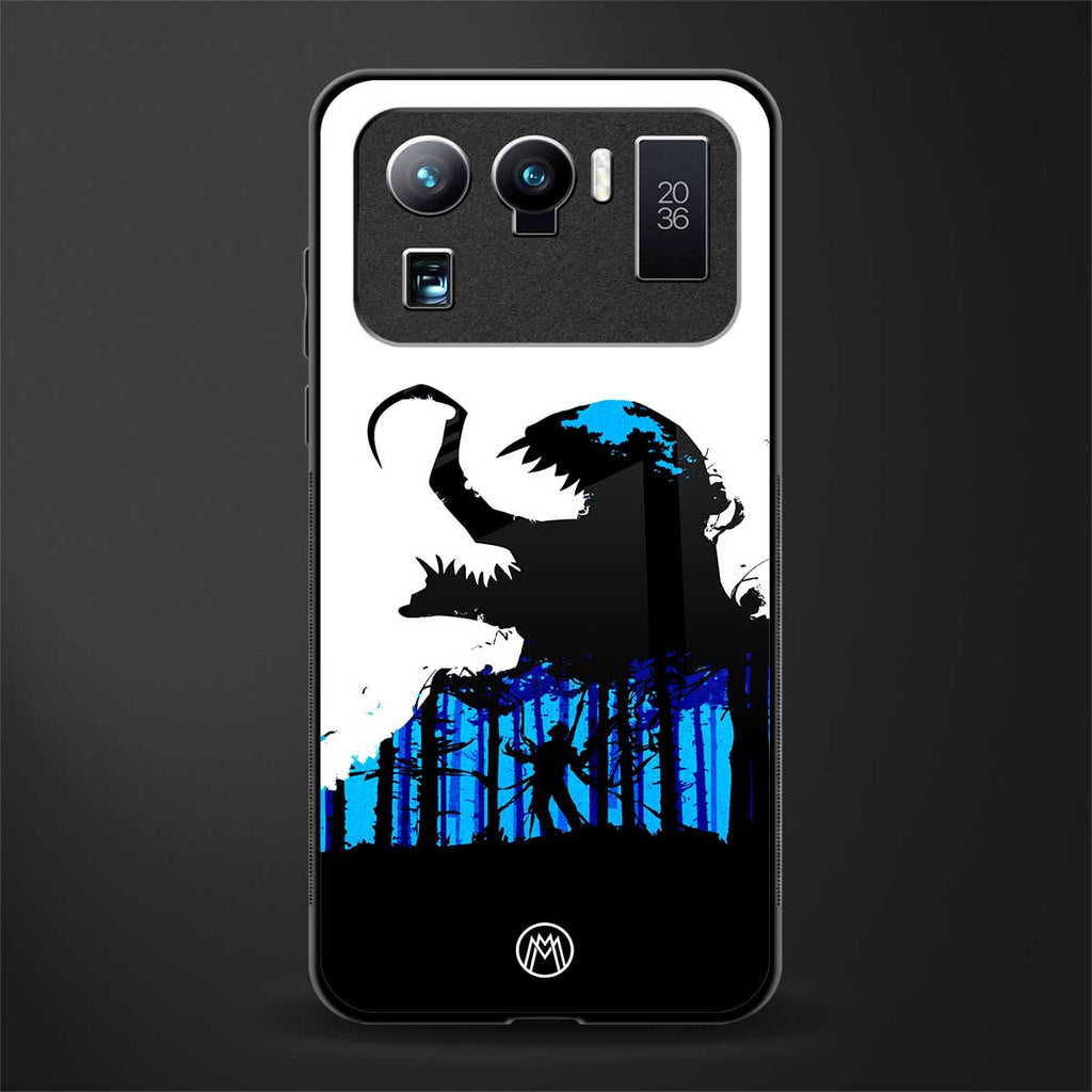 venom minimalistic glass case for mi 11 ultra 5g image