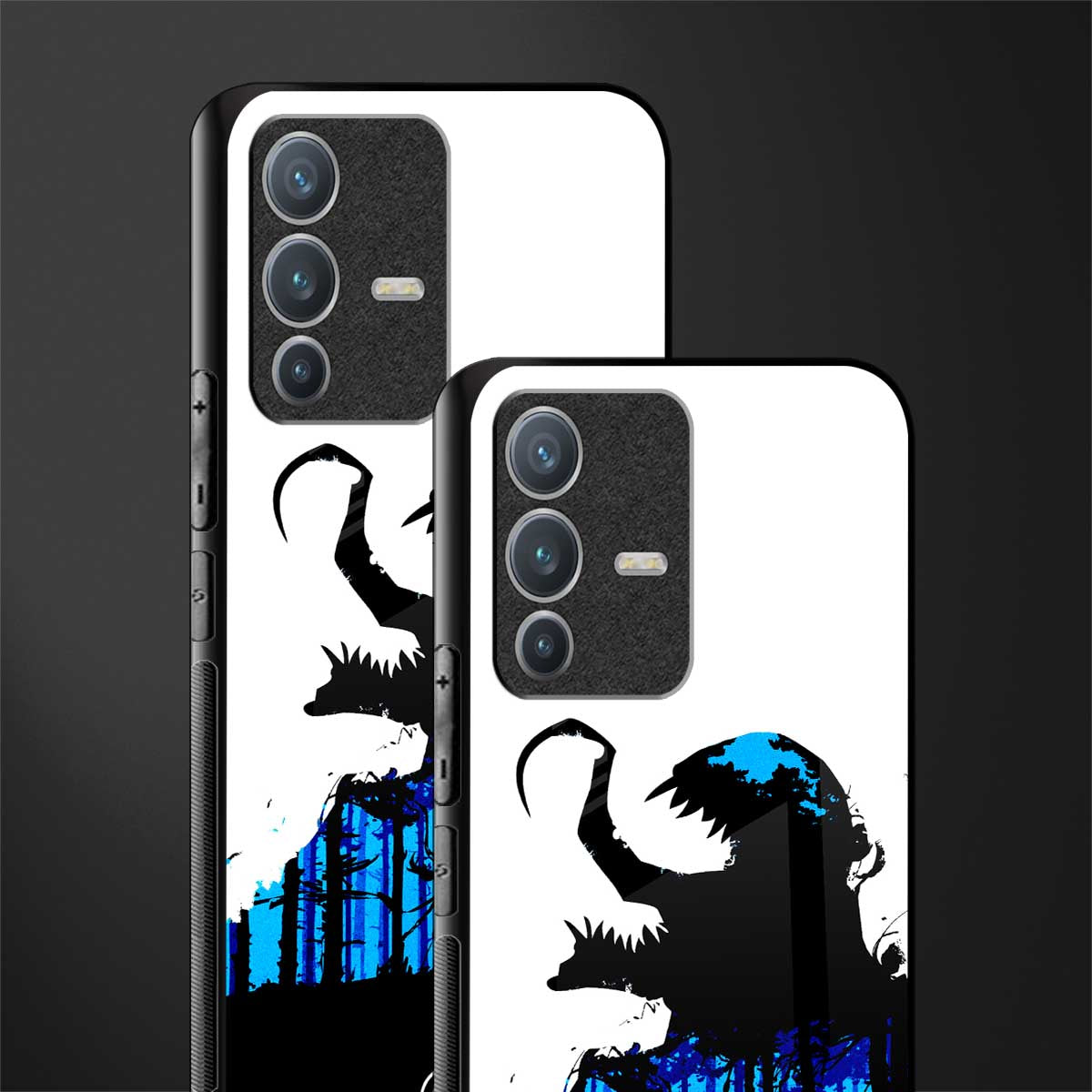 venom minimalistic glass case for vivo v23 pro 5g image-2