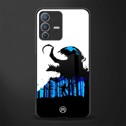 venom minimalistic glass case for vivo v23 pro 5g image