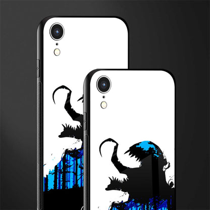 venom minimalistic glass case for iphone xr image-2
