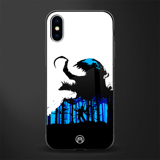 venom minimalistic glass case for iphone x image