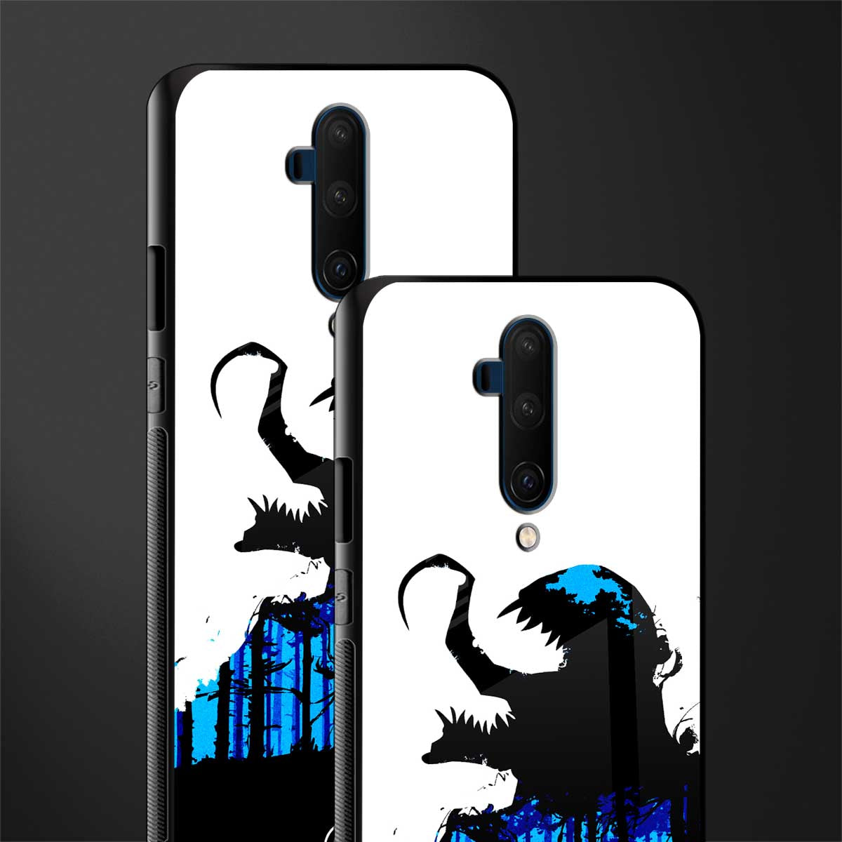 venom minimalistic glass case for oneplus 7t pro image-2