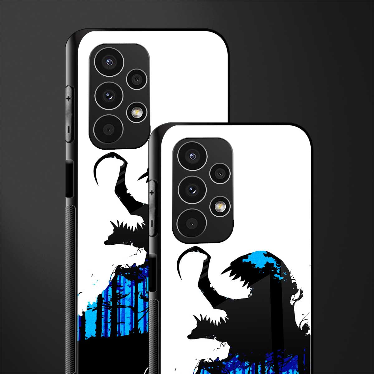 venom minimalistic back phone cover | glass case for samsung galaxy a13 4g