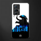 venom minimalistic glass case for vivo x70 image