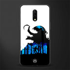 venom minimalistic glass case for oneplus 7 image