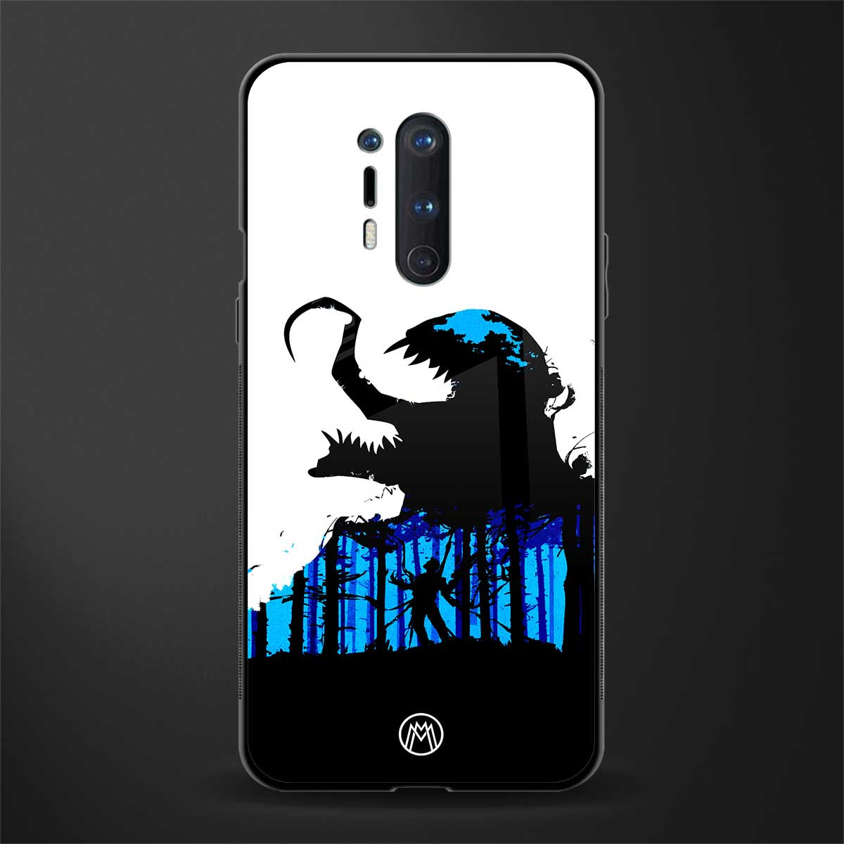 venom minimalistic glass case for oneplus 8 pro image