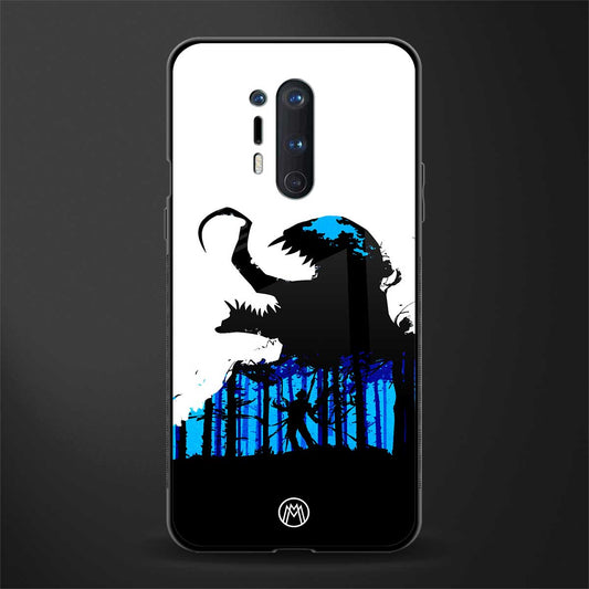 venom minimalistic glass case for oneplus 8 pro image