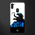 venom minimalistic glass case for samsung galaxy m11 image