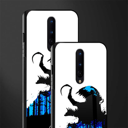 venom minimalistic glass case for oneplus 8 image-2