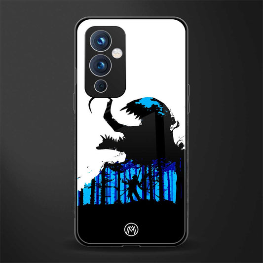 venom minimalistic back phone cover | glass case for oneplus 9