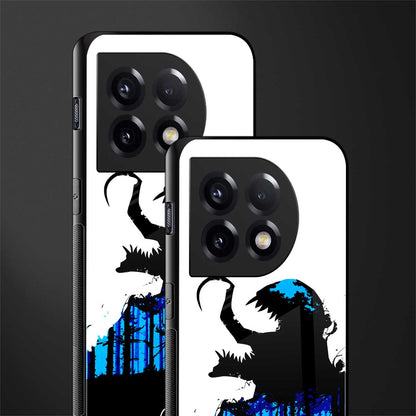 venom minimalistic back phone cover | glass case for oneplus 11