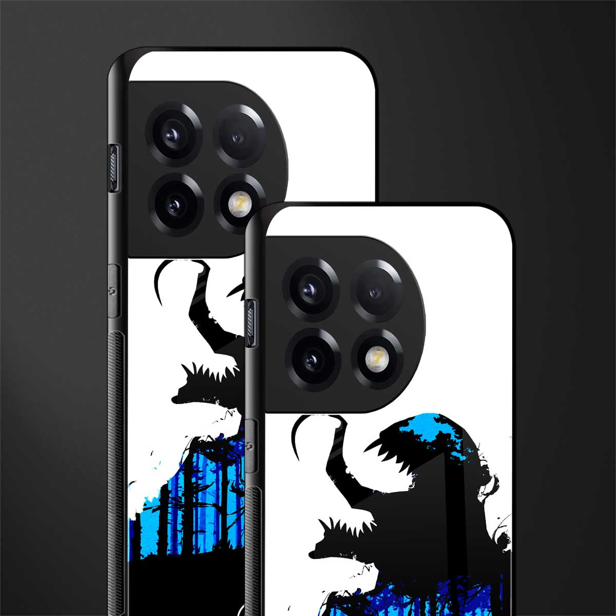 venom minimalistic back phone cover | glass case for oneplus 11r