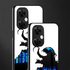 venom minimalistic back phone cover | glass case for oneplus nord ce 3 lite
