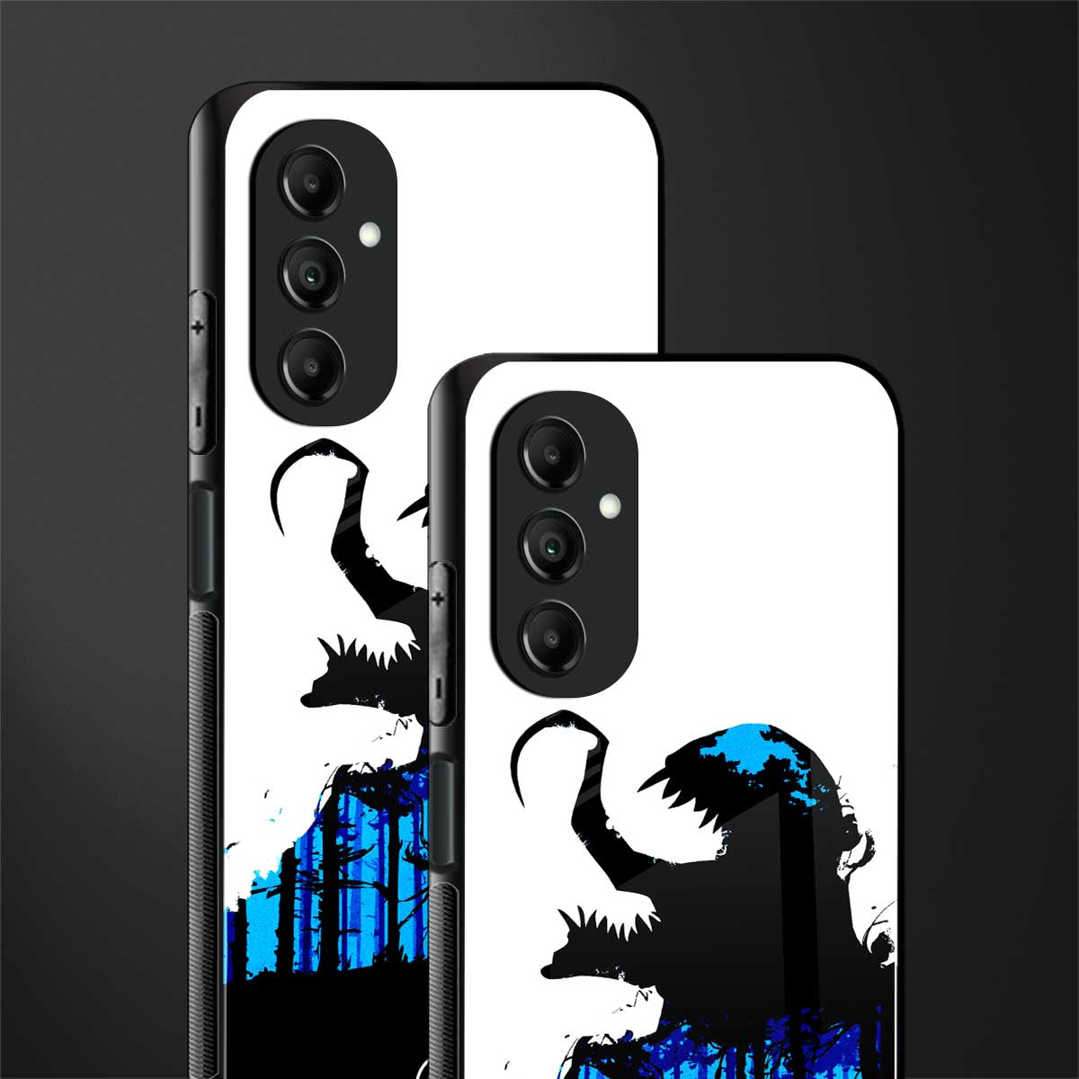 venom minimalistic back phone cover | glass case for samsung galaxy a14 5g