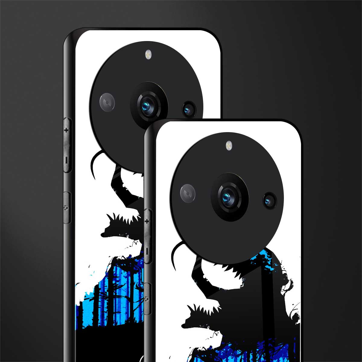 venom minimalistic back phone cover | glass case for realme 11 pro 5g