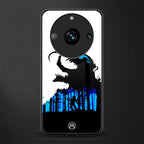 venom minimalistic back phone cover | glass case for realme 11 pro 5g