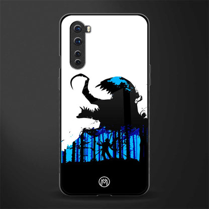 venom minimalistic glass case for oneplus nord ac2001 image