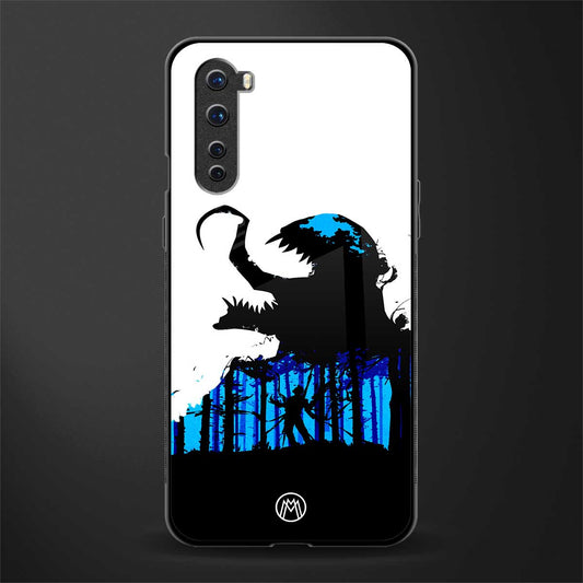 venom minimalistic glass case for oneplus nord ac2001 image