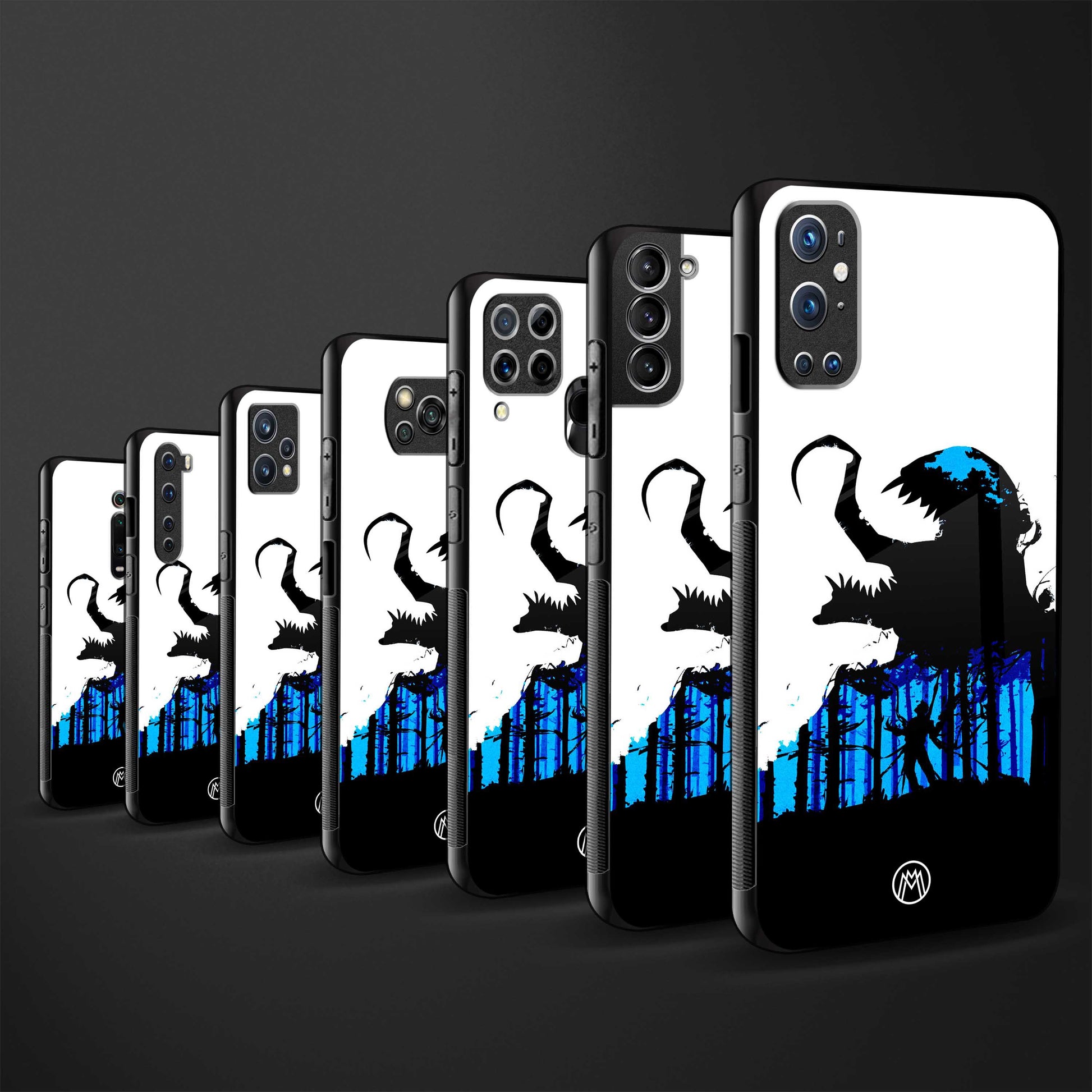 venom minimalistic back phone cover | glass case for iQOO 9 Pro