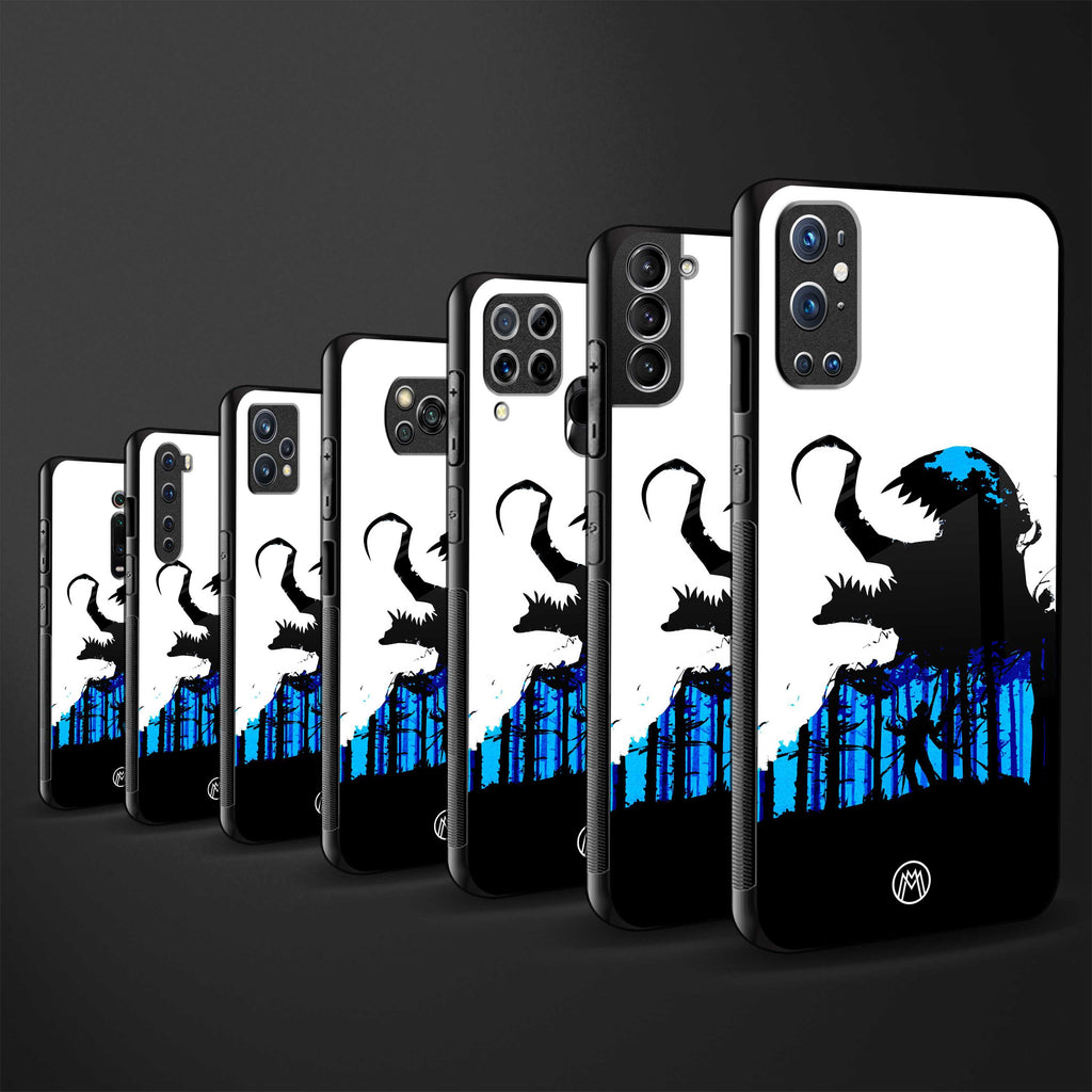 venom minimalistic back phone cover | glass case for vivo y22