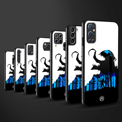 venom minimalistic back phone cover | glass case for redmi note 11 pro plus 4g/5g