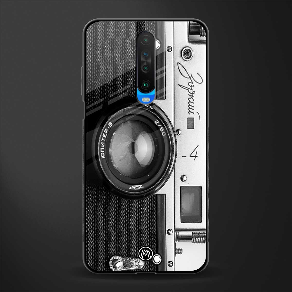 vintage camera glass case for poco x2 image