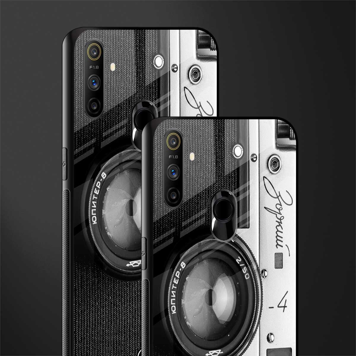 vintage camera glass case for realme narzo 20a image-2