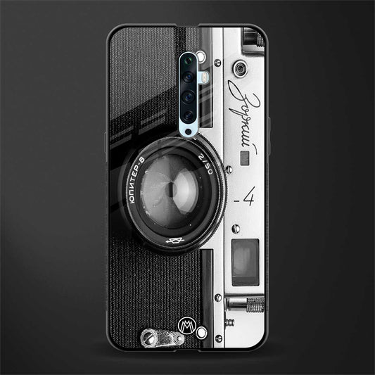 vintage camera glass case for oppo reno 2z image