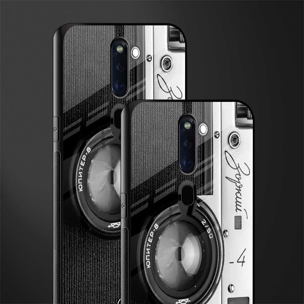 vintage camera glass case for oppo f11 pro image-2