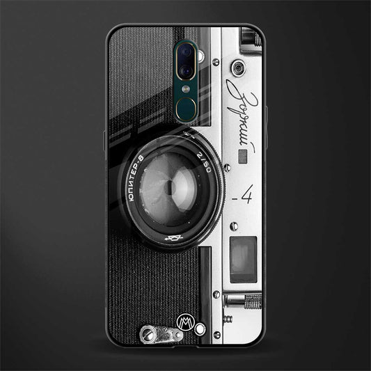 vintage camera glass case for oppo a9 image
