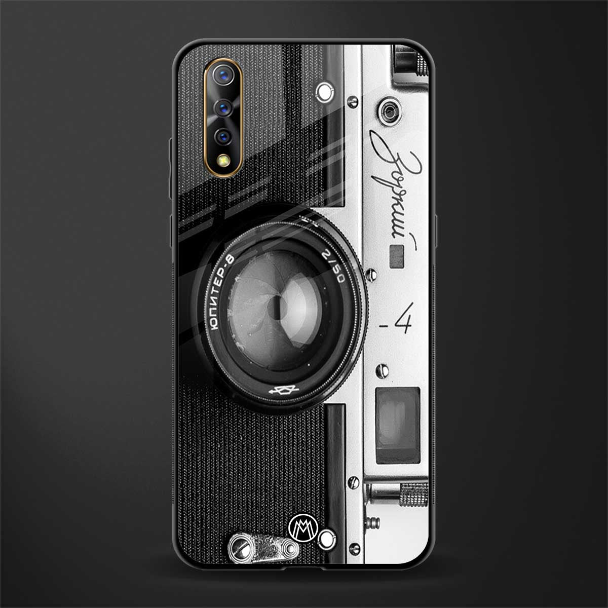vintage camera glass case for vivo s1 image