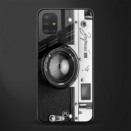 vintage camera glass case for samsung galaxy a51 image