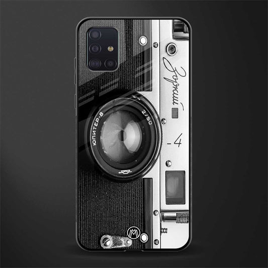 vintage camera glass case for samsung galaxy a71 image