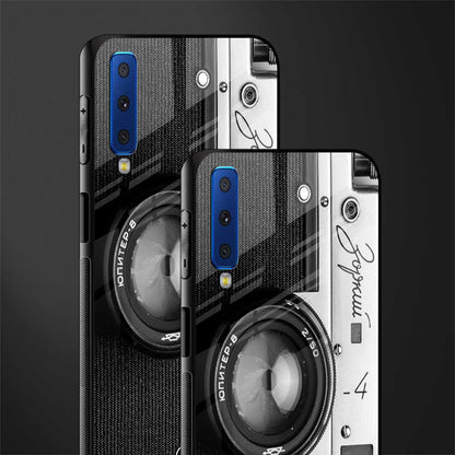 vintage camera glass case for samsung galaxy a7 2018 image-2